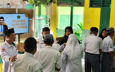 28 Bintang Sains dan Riset MAN 2 Soppeng Siap Berkompetisi pada OMI 2025